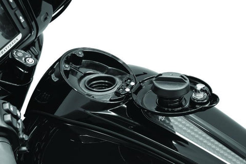 Kuryakyn Easy Fill Fuel Door Black - 6999