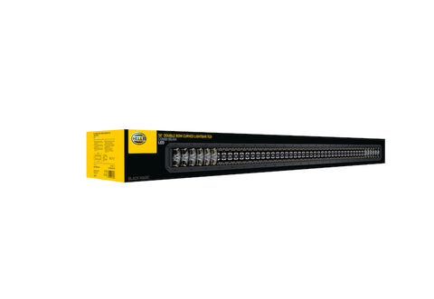 Hella Universal Black Magic 50in Tough Double Row Curved Light Bar - Spot & Flood Light - 358197631