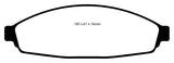 EBC 03+ Ford Crown Victoria 4.6 Redstuff Front Brake Pads - DP31676C