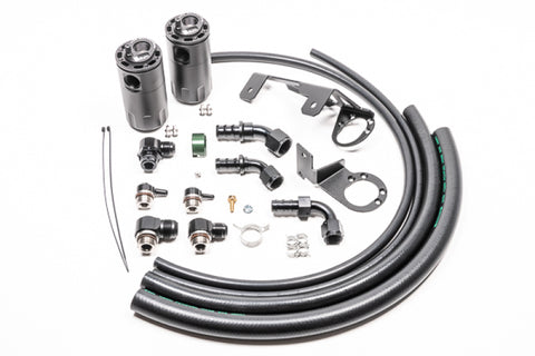 Radium Engineering Dual Catch Can Kit MK5 Supra Fluid Lock - 20-0751-FL