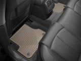 WeatherTech 12+ Audi A6/S6 Rear Rubber Mats - Tan - W301TN