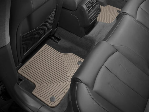 WeatherTech 12+ Audi A6/S6 Rear Rubber Mats - Tan - W301TN