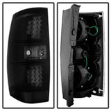 xTune Mc Yukon/Yukon Denali 07-14 LED Tail Lights Black Smoked ALT-JH-CSUB07-LED-G2-BSM - 9033926