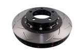 DBA Porsche 911 99-04 Turbo/C4S(996)/04-10 C2S/C4S(997) 5000 Series Front Slotted Rotor Assembled w/ - DBA52386BLKS