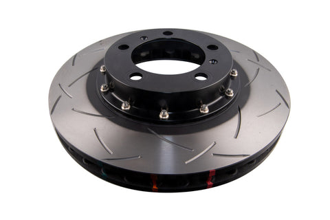 DBA Porsche 911 99-04 Turbo/C4S(996)/04-10 C2S/C4S(997) 5000 Series Front Slotted Rotor Assembled w/ - DBA52386BLKS