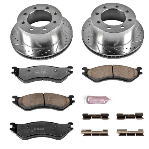Power Stop 01-02 Dodge Ram 2500 Rear Z36 Truck & Tow Brake Kit - K5489-36