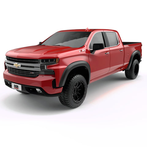 EGR 19-22 Chevrolet Silverado 1500 Baseline Standard Style Fender Flares Set Of 4 - BLF2002