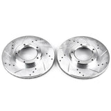 Power Stop 95-04 Toyota Tacoma Front Evolution Drilled & Slotted Rotors - Pair - JBR790XPR