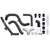 Injen 21-23 Ford Bronco 2.7L V6 (TT) EcoBoost SES Intercooler Pipes - Wrinkle Black - SES9301ICPWB