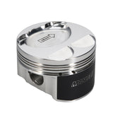 Manley Mazda 87.5mm STD Bore 9.5 CR Dish Type Platinum Series Extreme Duty Pistons w/Rings - 630000CE-4