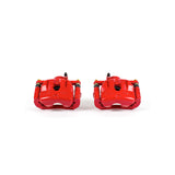 Power Stop 04-11 Mazda RX-8 Front Red Calipers w/Brackets - Pair - S3248A