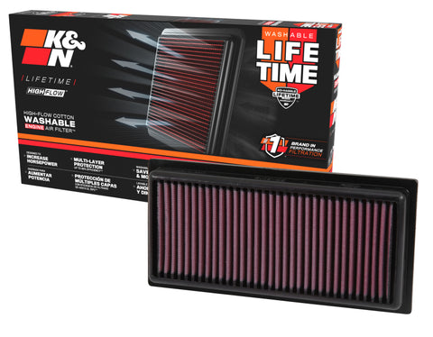 K&N 12-14 Mitsubishi Space Star L3-1.0L Replacement Air Filter - 33-3016