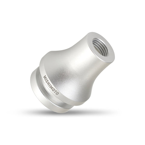 Mishimoto Shift Boot Cover + Retainer/Adapter Bundle M12x1.25 Silver - MMB-RECO-SL