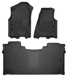 Husky Liners 19 Dodge Ram 1500 Crew Cab Weatherbeater Black Front & 2nd Seat Floor Liners - 94001