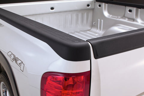 Bushwacker 07-13 Chevy Silverado 1500 Fleetside Bed Rail Caps 78.7in Bed - Black - 49517