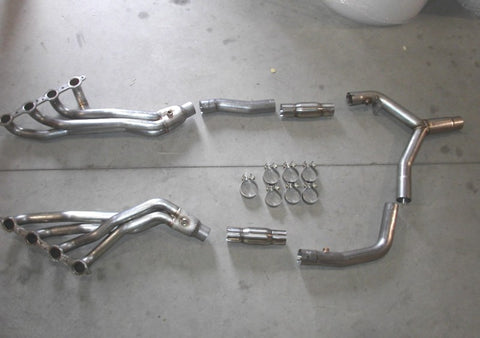 Stainless Works Chevy Camaro/Firebird 2001-2002 Headers Catted Y-Pipe - CA0102CAT