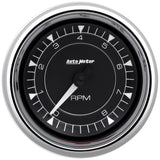 AutoMeter 3-3/8in 8K RPM In-Dash Tachometer Gauge - Chrome - 9797