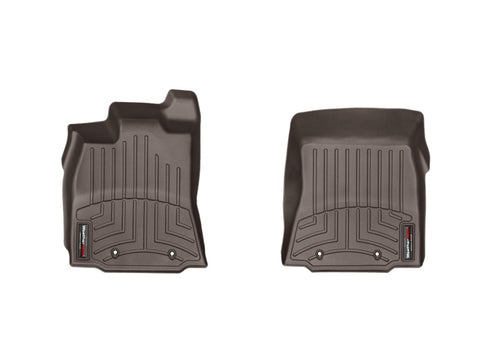 WeatherTech 2011+ Jaguar XJ Series Front FloorLiner - Cocoa - 474471