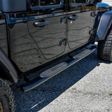 Westin 2020 Jeep Gladiator PRO TRAXX 5 WTW Oval Nerf Step Bars - Black - 21-54165