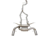 aFe MACHForce XP SS-304 Polish Tip 3.0in-2.5in Dia Cat Back Exhaust 11-13 BMW 335i (E90/E92) 3.0L - 49-36328-P