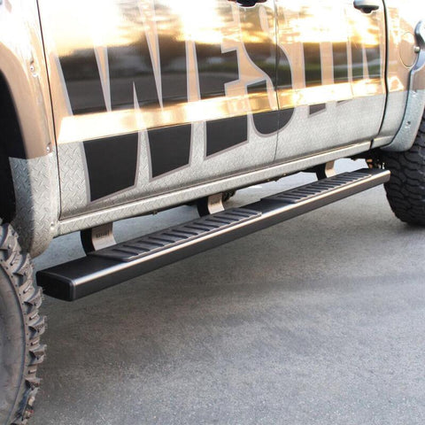 Westin 2009-2018 Dodge/Ram 1500 Quad Cab R7 Nerf Step Bars - Black - 28-71045