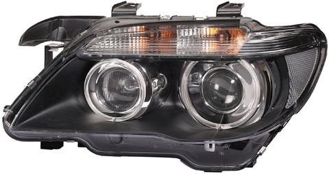 Hella 02-07 BMW 7 Series Bi-Xenon Headlight Left Clear Turn Signal - 009044531