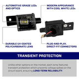 Form Lighting Chevrolet/GMC LED License Plate Lights (Pair) - FL0064