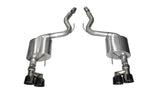 Corsa 2015-2017 Ford Mustang GT 5.0 3in Axle Back Exhaust Black Quad Tips (Sport) - 14334BLK