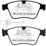 EBC 13-18 Bentley Continental 4.4TT Bluestuff Front Brake Pads - DP52317NDX