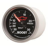 Autometer Sport-Comp II GM 52mm 30 PSI Mechanical Boost Vacuum Gauge - 3603-00406