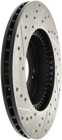 StopTech 97-01 Acura Integra Type R / 97-01 Honda CR-V Slotted & Drilled Left Front Rotor - 127.40026L