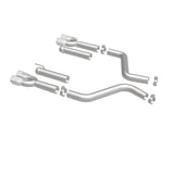 MagnaFlow Axle-Back, SS, 3in, Quad Split Rear 3.5 Tips 2015 Dodge Challenger incl SRT Hellcat - 19206