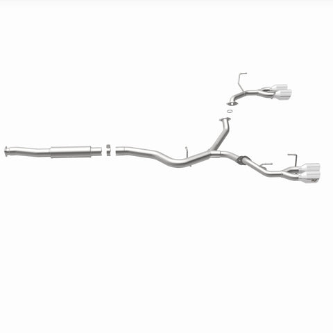 MagnaFlow SYS Cat-Back 15-17 Subaru WRX Sti 2.5L Polished 3in Tips - 19361