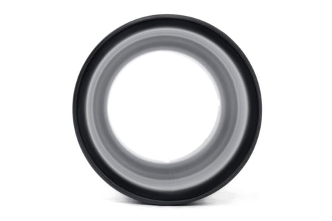Dinan Double-Walled 4in Clamp-On Exhaust Tip - Black - 4in Outlet / 2.75in Inlet - D663-0601-BOX