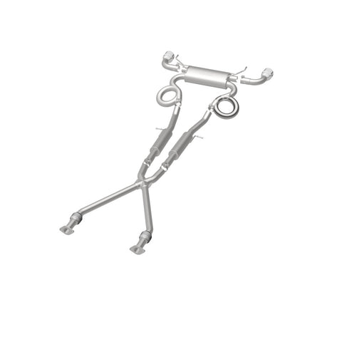 MagnaFlow Cat-Back 09-17 Nissan 370Z V6 3.7L Street Series SS 2.25in Dual Split Rear Exit Exhaust - 19135