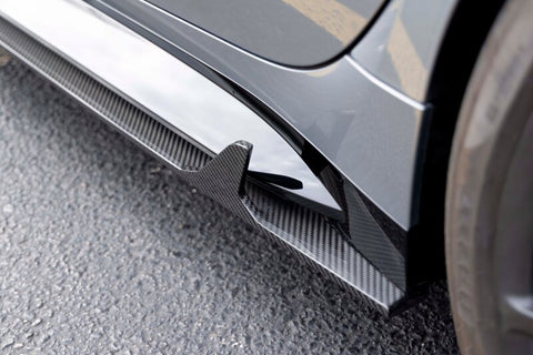 Dinan 21-26 BMW M3 Carbon Side Skirt G8X M3/M4 Gloss - D980-0047
