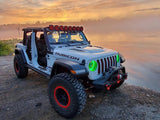 Oracle Oculus Bi-LED Projector Headlights for Jeep JL/Gladiator JT - w/ Simple Controller - 5839-504-B