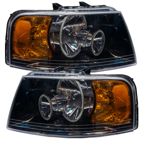 Oracle 03-06 Ford Expedition SMD HL - Black - ColorSHIFT - 7154-330