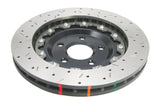 DBA 05-12 Corvette C6 w/Z06 pkg Front Drilled & Slotted 5000 Series 2 Pc Rotor w/ Black Ha - 52992BLKXS