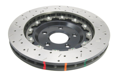 DBA 05-12 Corvette C6 w/Z06 pkg Front Drilled & Slotted 5000 Series 2 Pc Rotor w/ Black Ha - 52992BLKXS