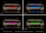 Diode Dynamics RGBW Grille Strip Kit 4pc Multicolor - DD0445