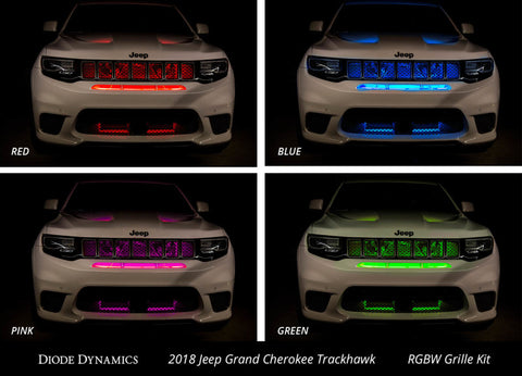 Diode Dynamics RGBW Grille Strip Kit 2pc Multicolor - DD0441