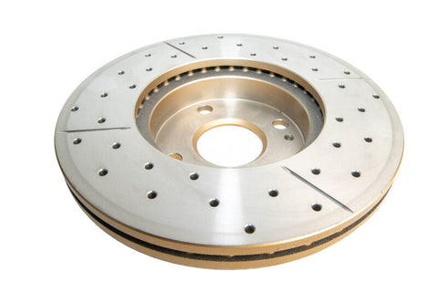 DBA 98 Mazda Protege (Front Caliper Cast No. 22-14) 1.8L Front Drilled & Slotted Street Series Rotor - DBA533X
