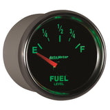 Autometer GS 52mm 0-90 ohms Short Sweep Electronic Fuel Level GM Gauge - 3813