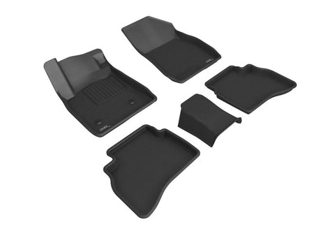 3D MAXpider 21-24 Chevrolet Trailblazer Awd Kagu Black R1 R2 - L1CH09401509