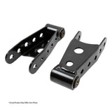 Belltech Shackle kit 2011+ Chevrolet Silverado/Sierra 3/4 Ton Pickup 1in Rear Drop - 6423