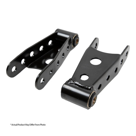 Belltech SHACKLE KIT 15-16 Ford F150 (All Cabs Short Bed Only) 4WD 1in / 2in Rear Drop - 6426