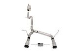 Corsa 07-18 Jeep Wrangler JKU 3.6L/3.8L 2.75in Sport Cat-Back Exhaust w/ 4in American Flag Tips - 21122USA