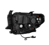 AlphaRex 14-21 Toyota Tundra PRO-Series Projector Headlights Black w/Seq. Sig. + DRL - 880839