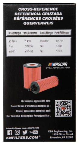 K&N Oil Filter OIL FILTER AUTOMOTIVE - HP-7018